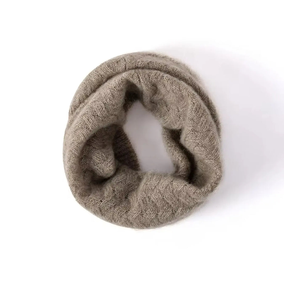 Women's Knitted Neck Warmer, Thick Winter Scarf, Cervical Protection, Fake Collar, Cozy and Warm, Fall & Winter Accessory