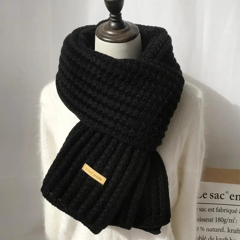 Winter Chunky Knit Scarf for Women Ultra Soft Thick Warm Knitted Scarf Long Knit Scarves for Women's Cold Weather