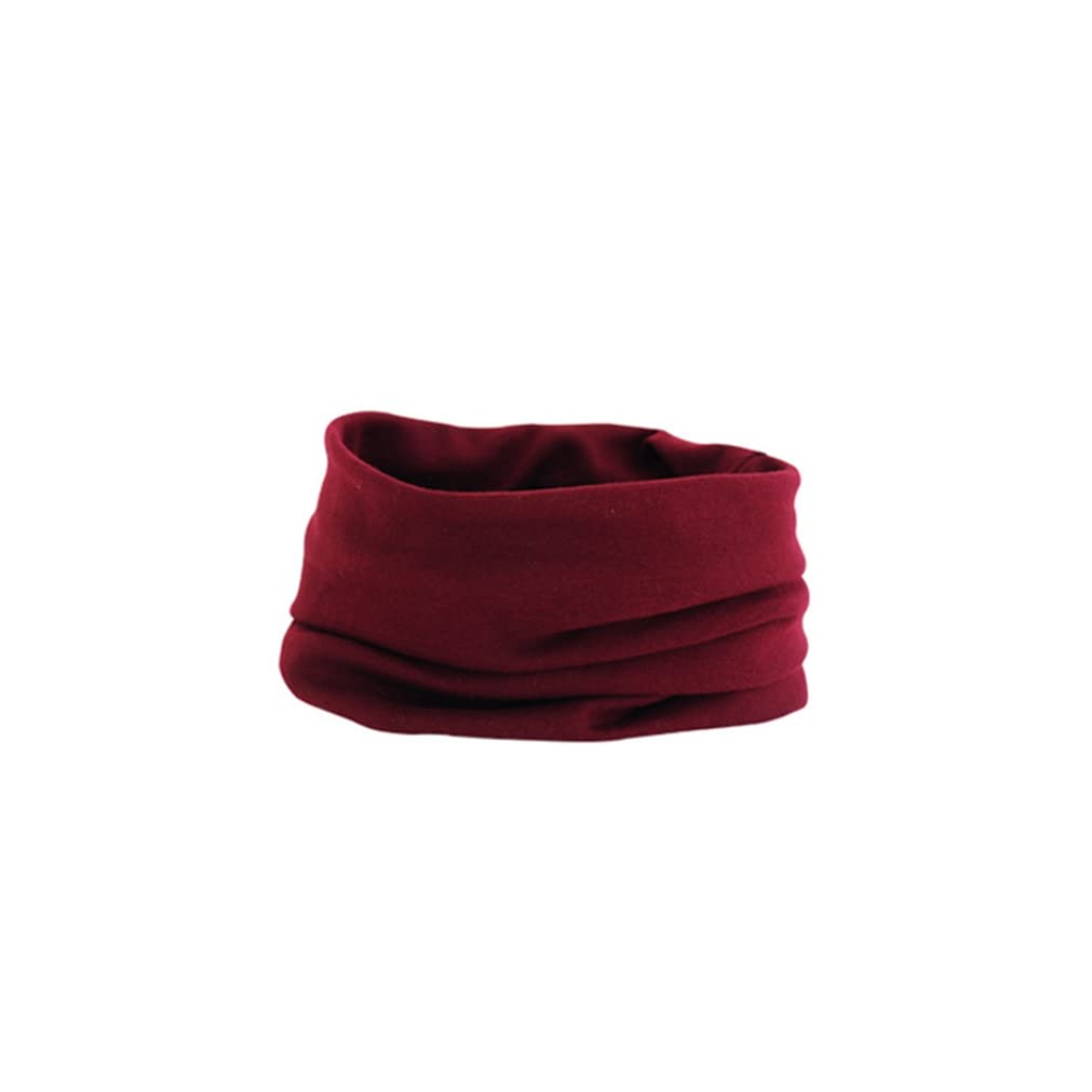 Baby Boys Girls Scarf Solid Color Neck Warmer Autumn Winter Warm Neckerchief for Toddler Kids