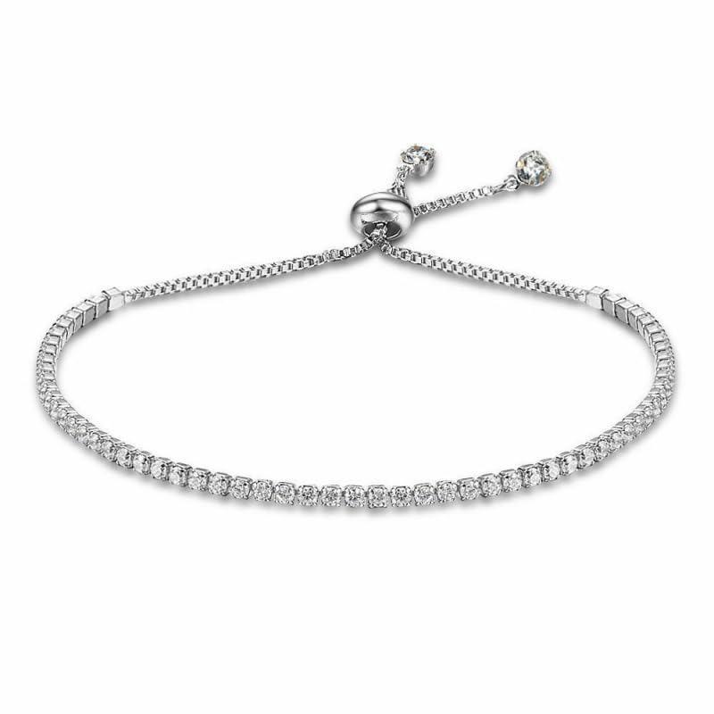Women Jewelry 925 Silver Sterling Silver Bracelet Fashion Cuff Bangle Chain Bracelets Practical Processed