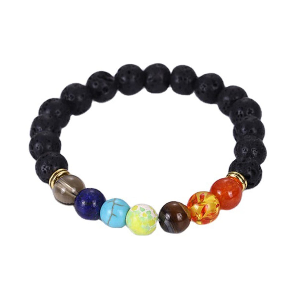 Stylish Bracelet Shiny Colorful Rhinestone Faux Pearl Bracelet Bangle Women Jewelry Birthday Gift - Black Useful