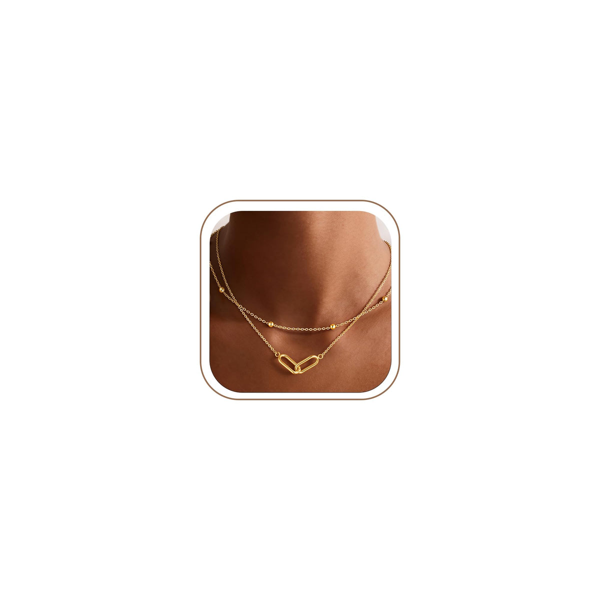 Turandoss Layered Necklaces for Women