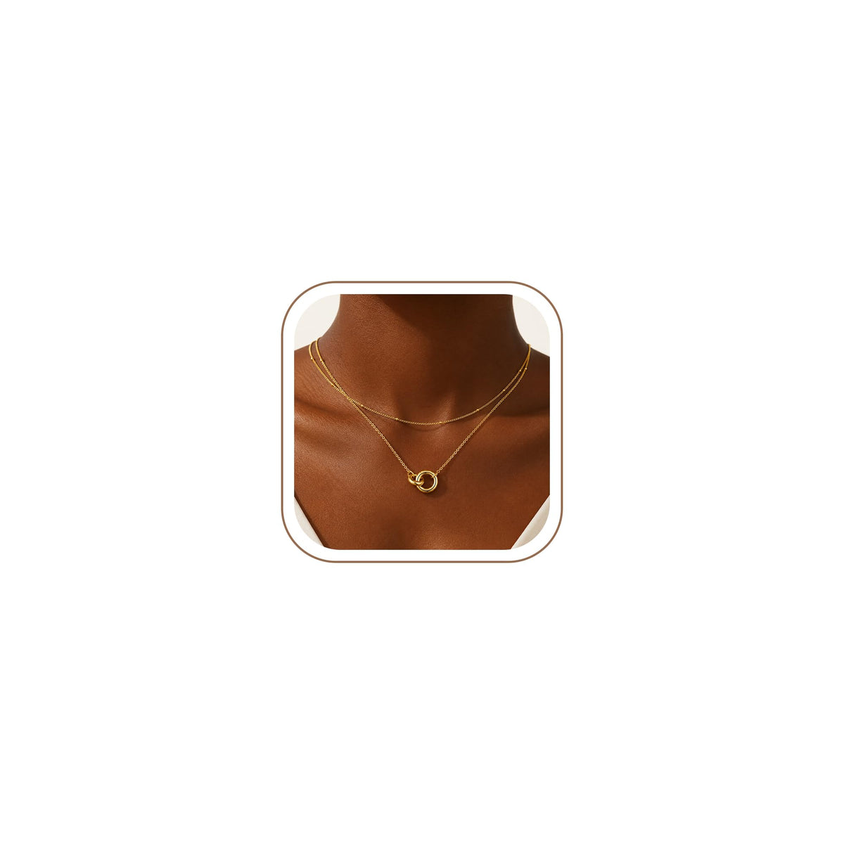 Turandoss Layered Necklaces for Women