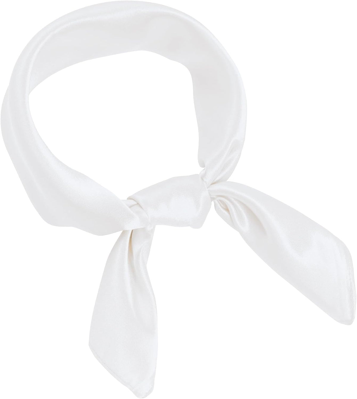 Pistha Chiffon Scarf Square Satin Neck Scarf Handkerchief 23.6 inch