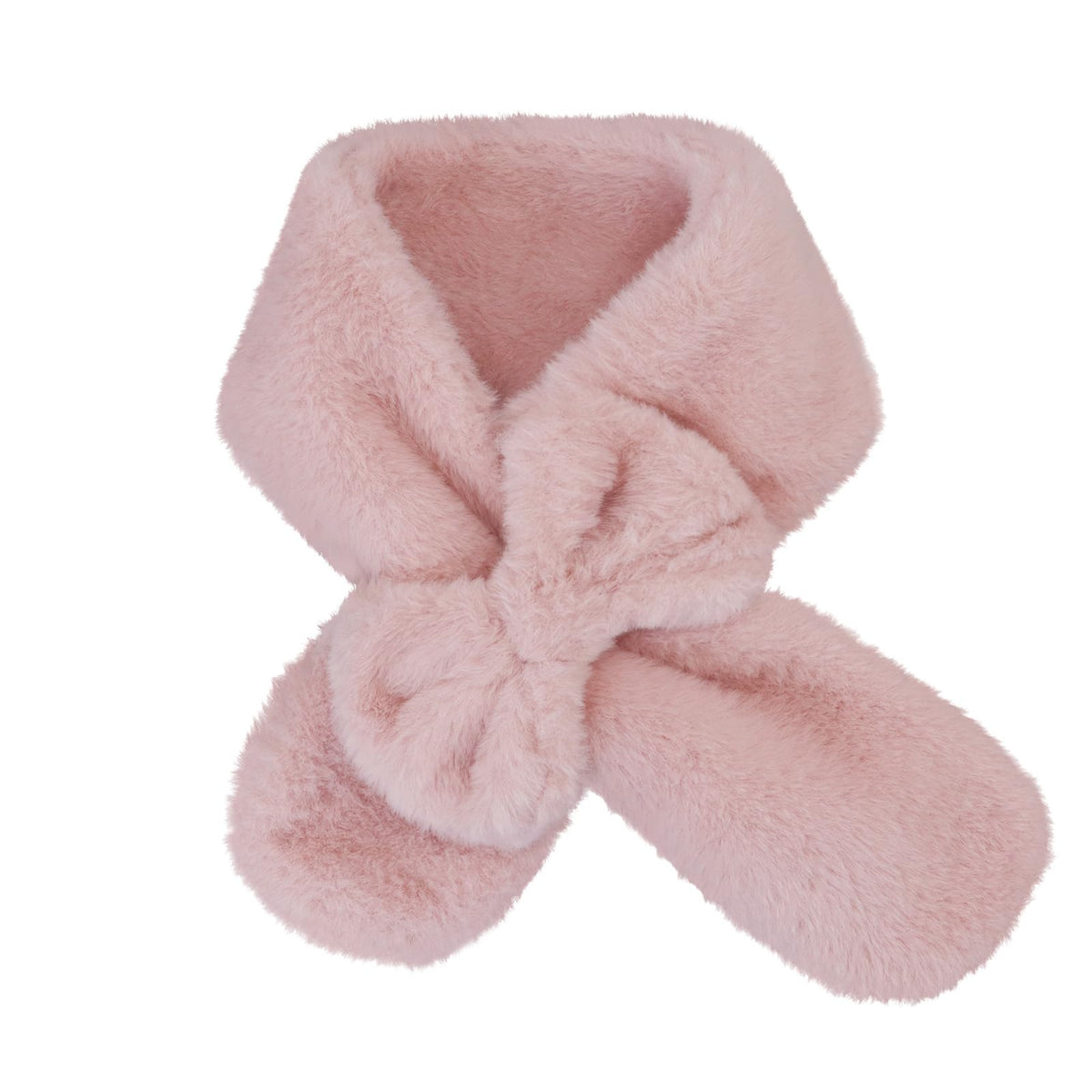 Girls Scarf Fuzzy Fleece Kids Scarves Winter Warm Scarf Toddler Adjustable Soft Neck Warmer