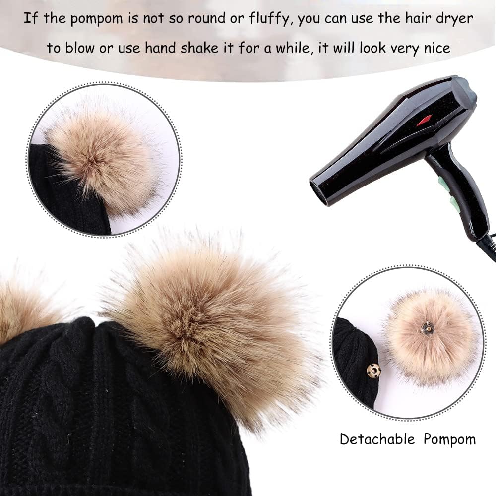 Yuoahcn Kids Winter Beanie Hat Scarf Gloves Set Knit Warm Toddler Winter Cap Gloves Neck Warmer for Boys Girls 1-8 Year