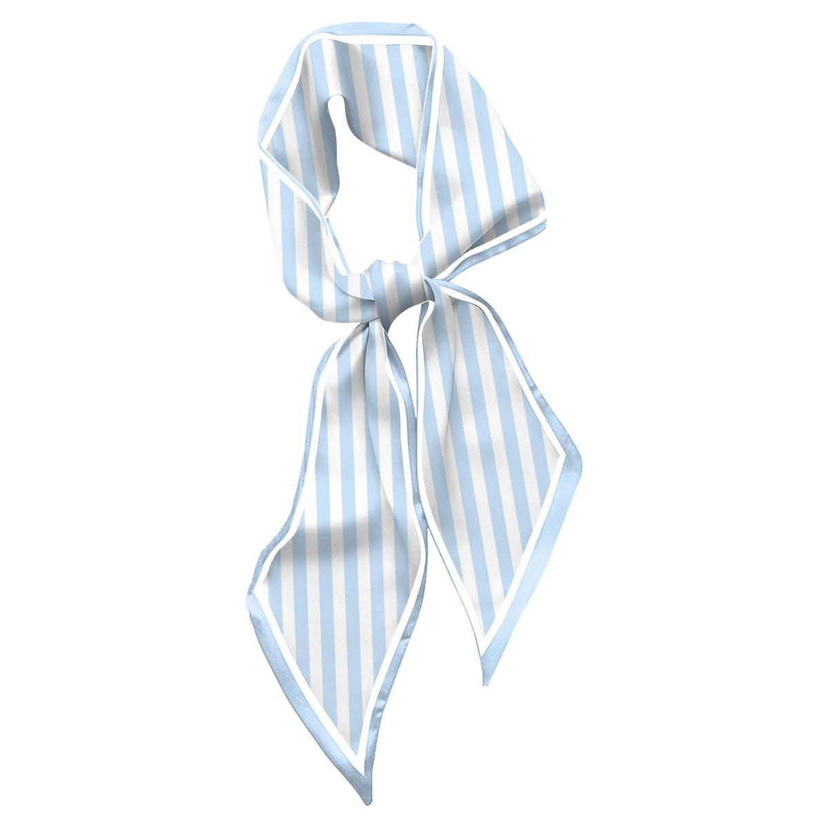 Hair Head Neck Scarf Silk Feeling Long Satin Scarves Aesthetic Cute Decoration for Handbag Women Girls (59 * 6.7'')