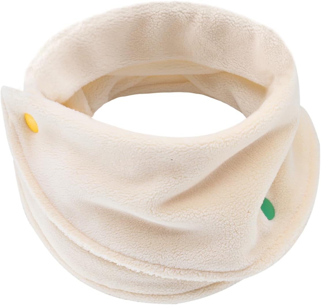Toddler Girls Soft Neck Warmer Baby Boys Winter Scarf Kids Warm Round Scarves