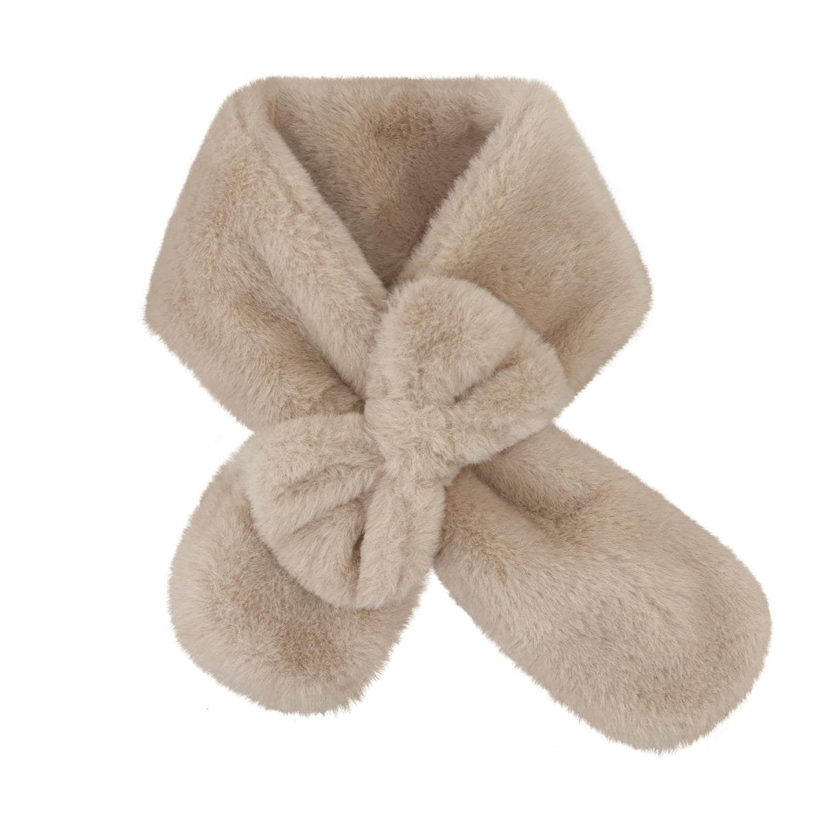 Girls Scarf Fuzzy Fleece Kids Scarves Winter Warm Scarf Toddler Adjustable Soft Neck Warmer