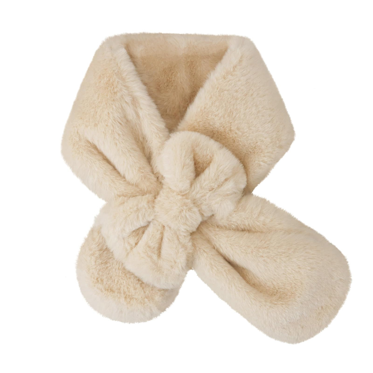 Girls Scarf Fuzzy Fleece Kids Scarves Winter Warm Scarf Toddler Adjustable Soft Neck Warmer