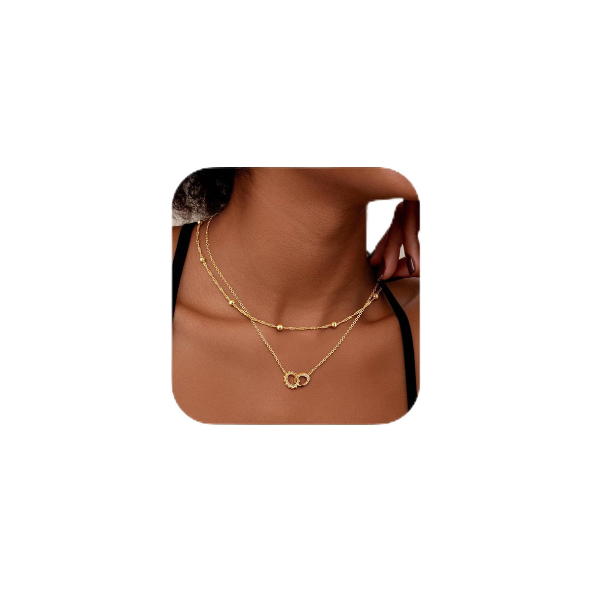 Turandoss Layered Necklaces for Women