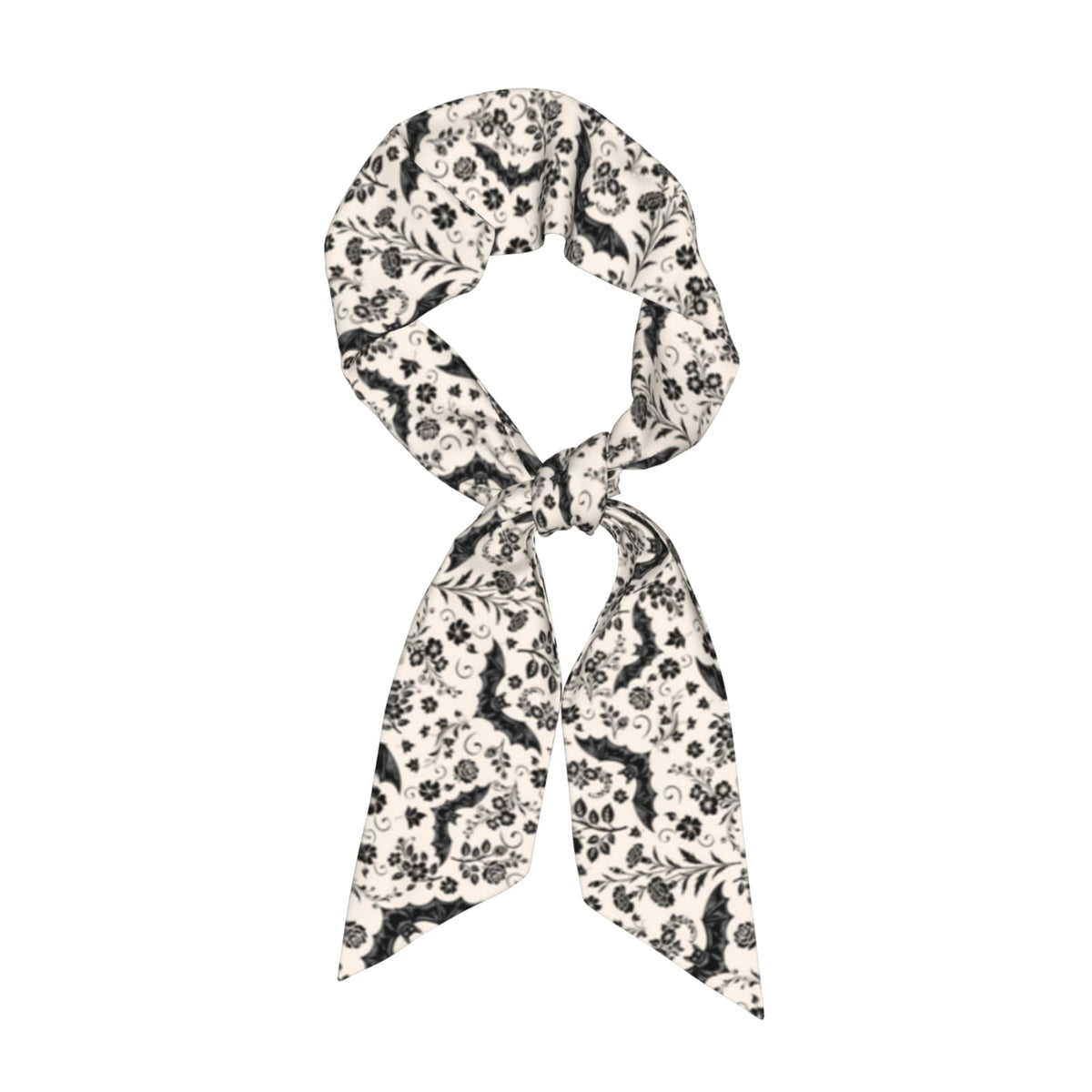 Long Skinny Scarf Silky Satin Hair Scarf Head Neck Scarf Thin Headscarf for Ponytail Headband Purse Bag