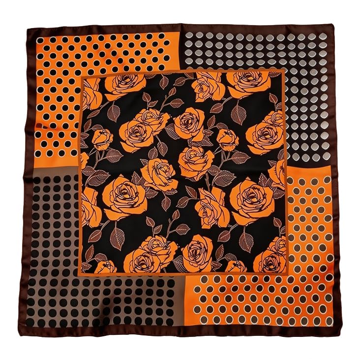 SmilerSmile 27.5" Silk Like Head Scarf For Women