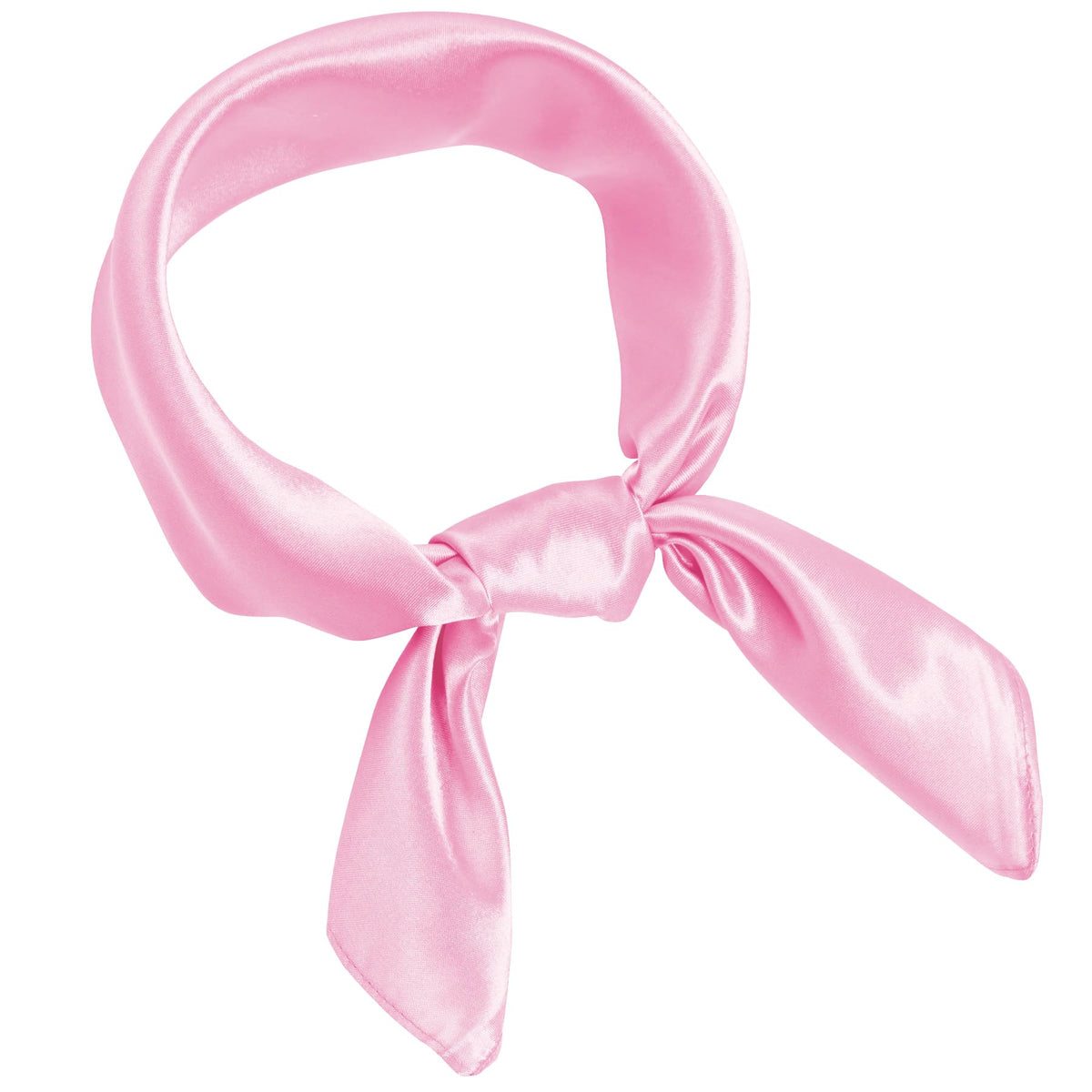 Pistha Chiffon Scarf Square Satin Neck Scarf Handkerchief 23.6 inch