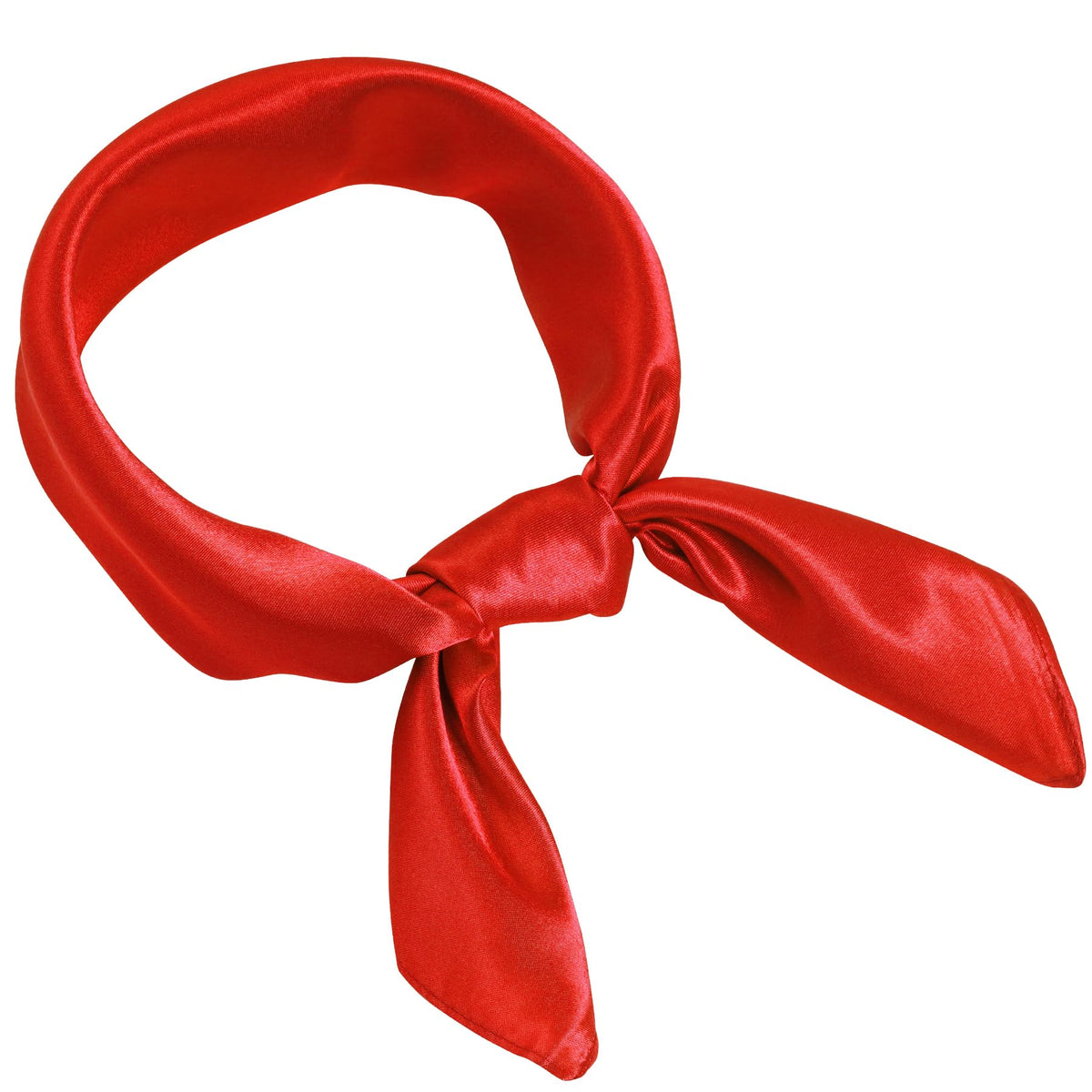 Pistha Chiffon Scarf Square Satin Neck Scarf Handkerchief 23.6 inch