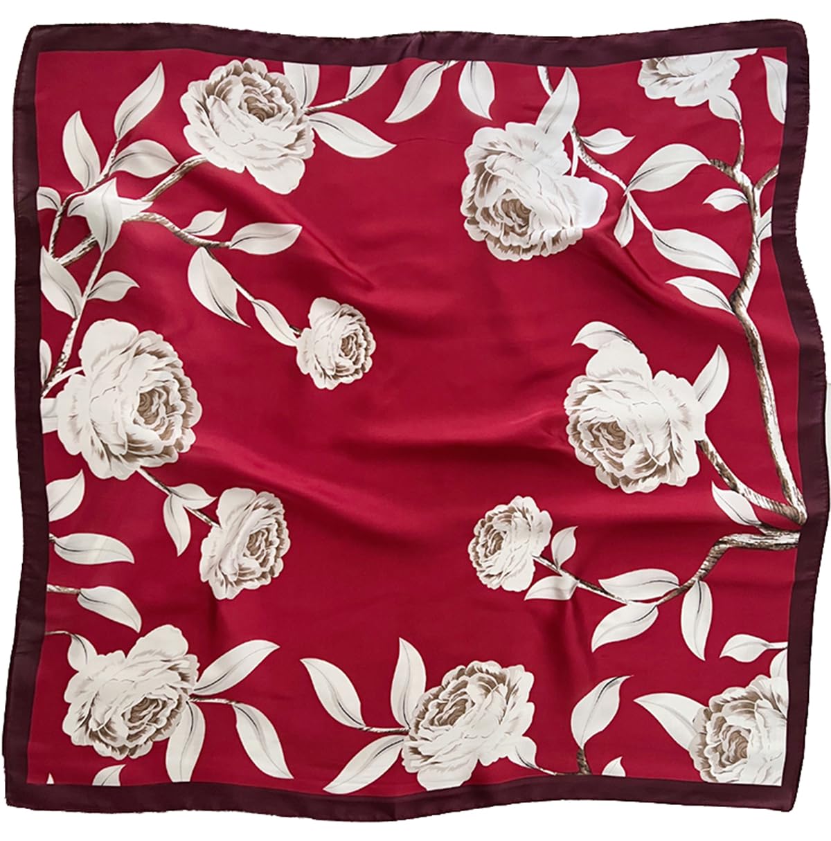 SmilerSmile 27.5" Silk Like Head Scarf For Women