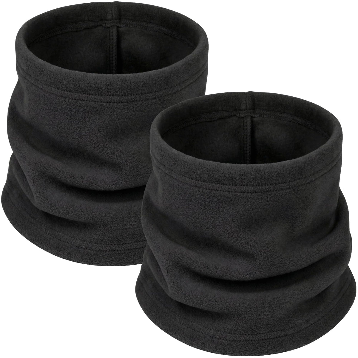 2 Pack Kids Neck Warmer Gaiter Winter Fleece Face Neck Cover