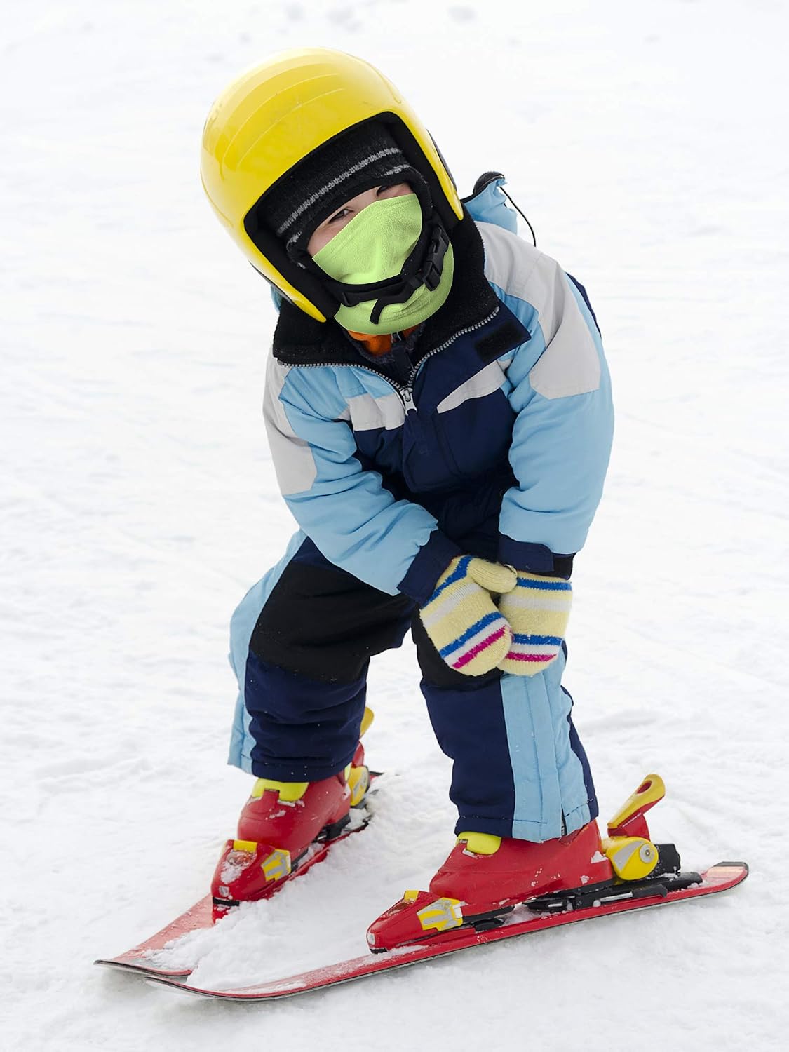Syhood 9 Pcs Kids Neck Warmer Fleece Neck Gaiter Winter