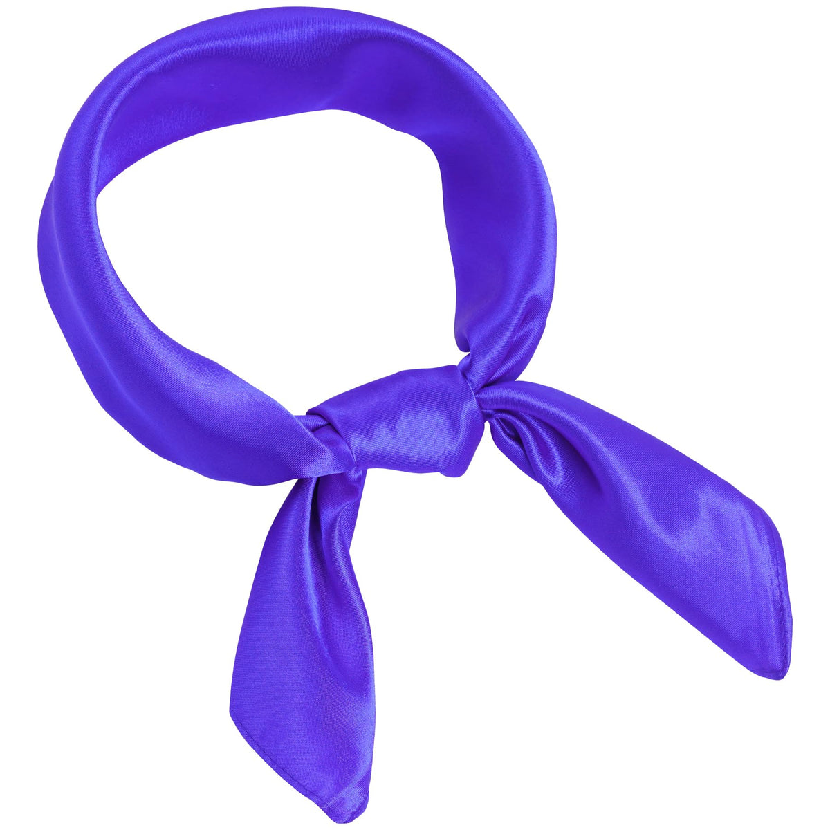 Pistha Chiffon Scarf Square Satin Neck Scarf Handkerchief 23.6 inch