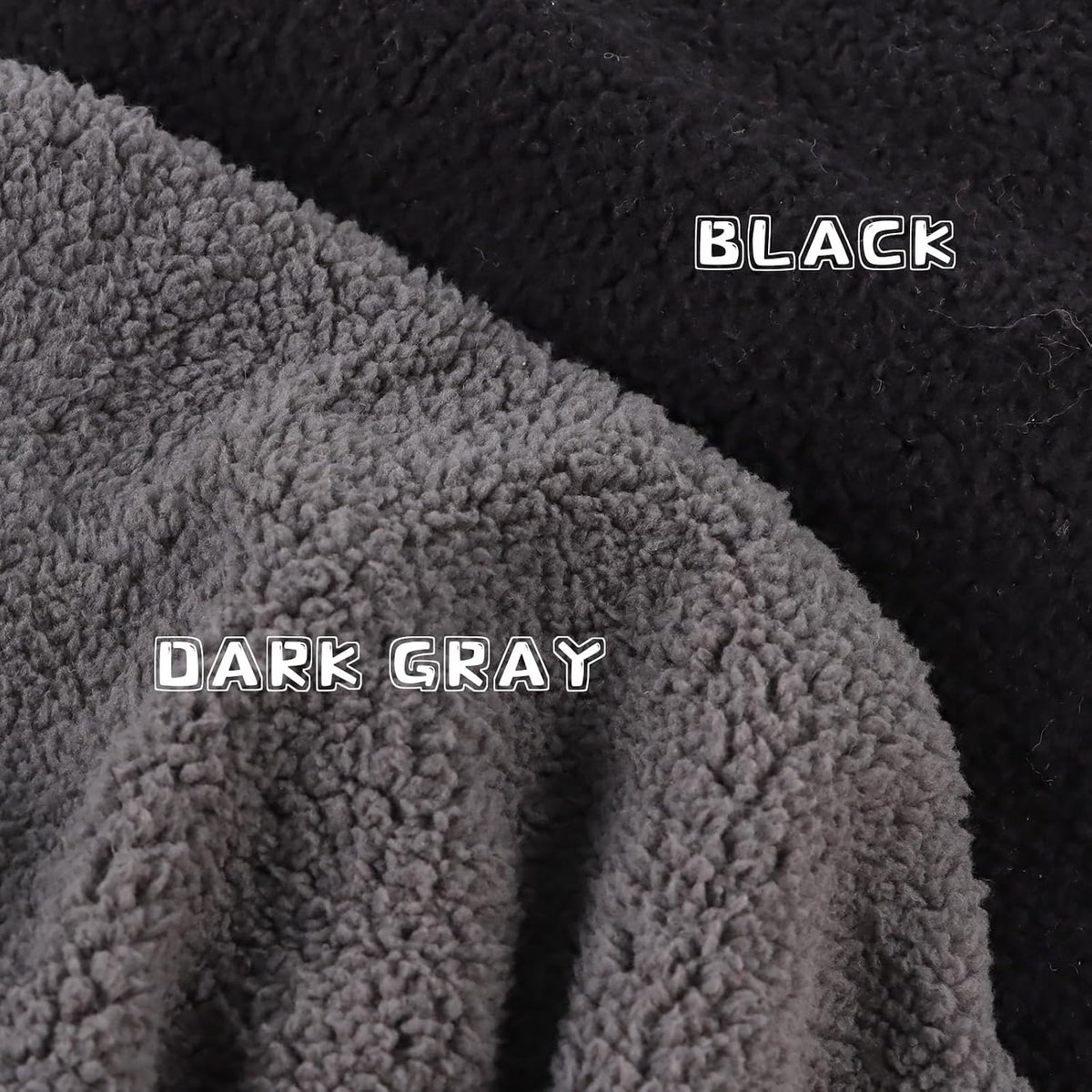 Zsedrut Fleece Warm Kids Scarf Thick Velvet Boys Girls Round Scarves Winter