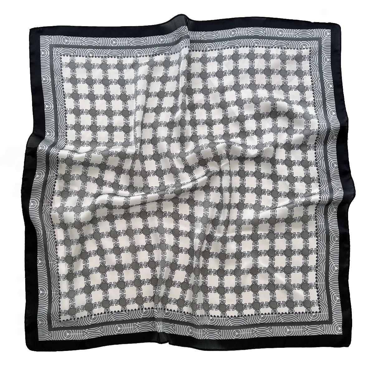 SmilerSmile 27.5" Silk Like Head Scarf For Women