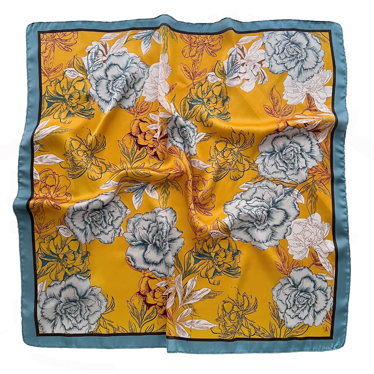 SmilerSmile 27.5" Silk Like Head Scarf For Women