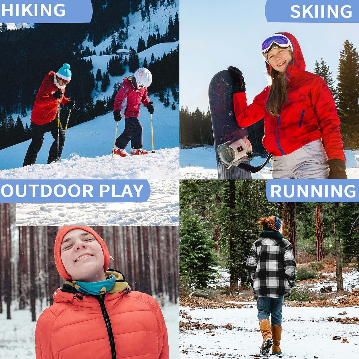 Merino Protect Merino Wool Neck Gaiter Unisex Breathable Face Mask Lightweight Neck Warmer Motorcycle Hiking Hunting