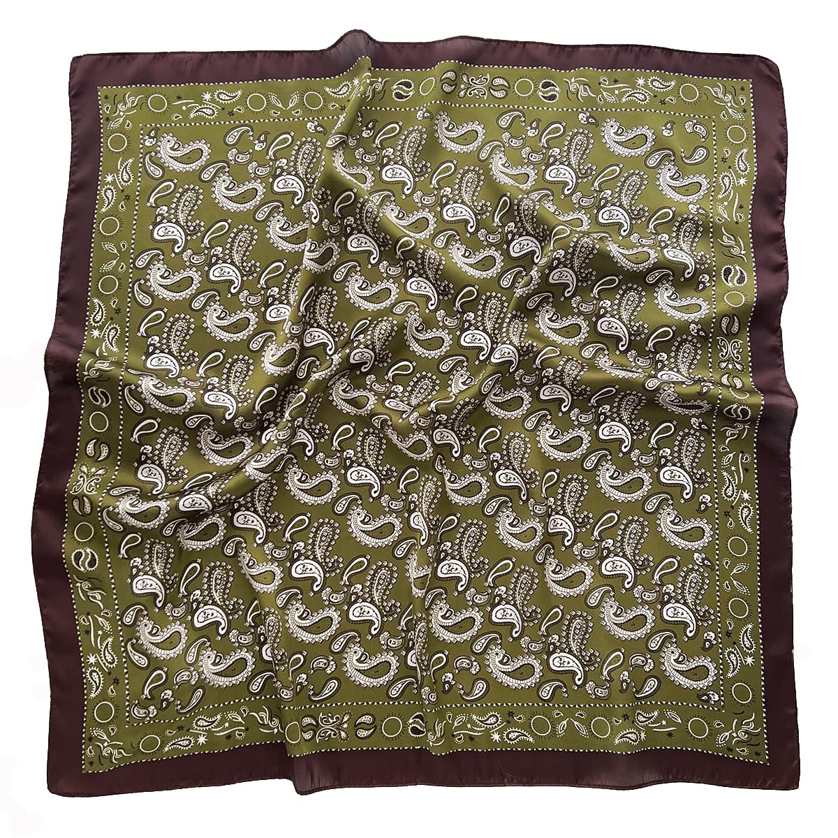 SmilerSmile 27.5" Silk Like Head Scarf For Women