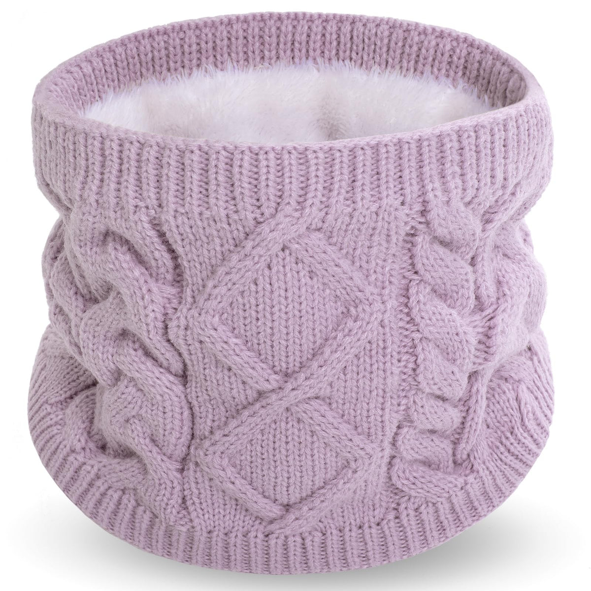Wandx Kids Neck Warmer Gaiter Winter Infinity Scarf for Boys Girls