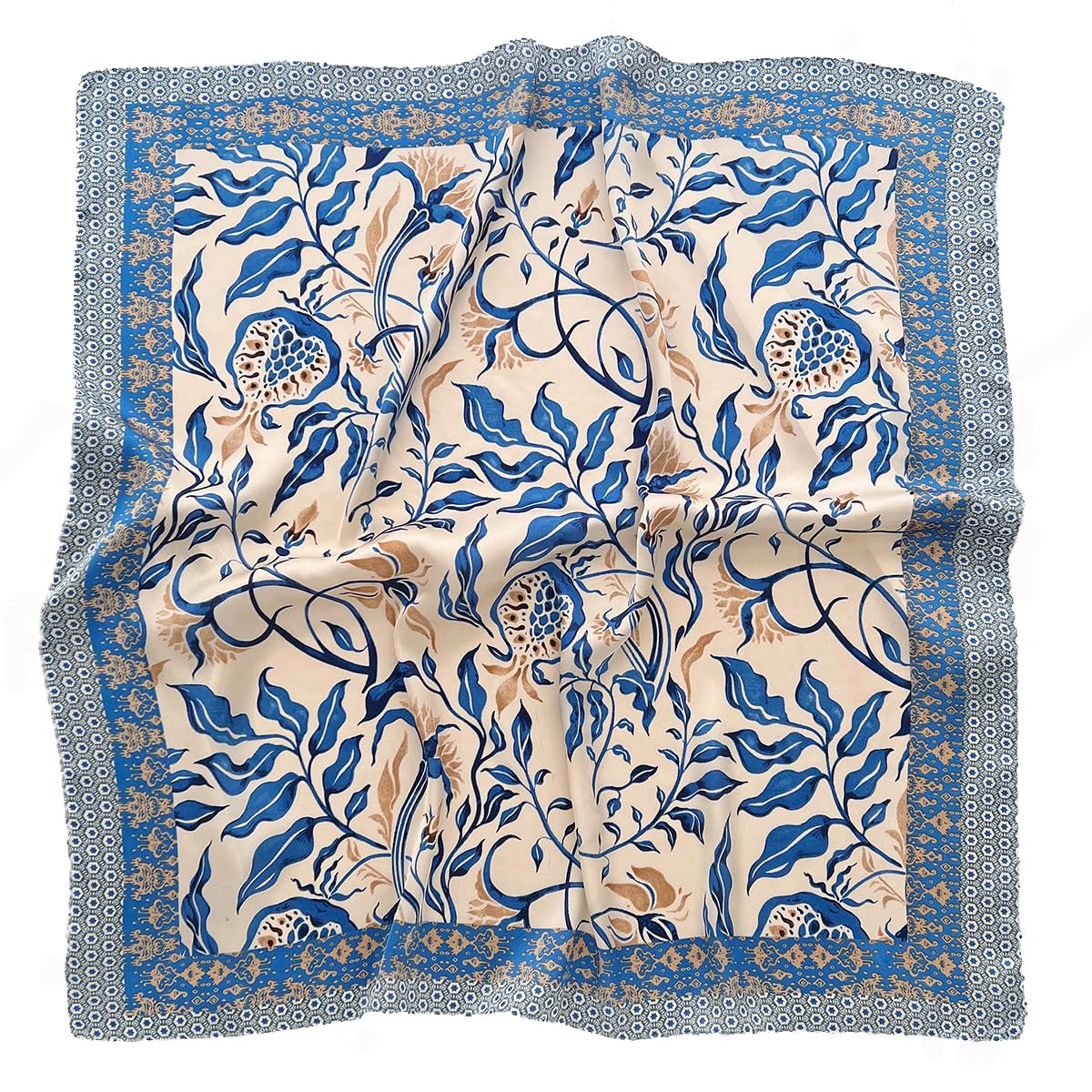 SmilerSmile 27.5" Silk Like Head Scarf For Women