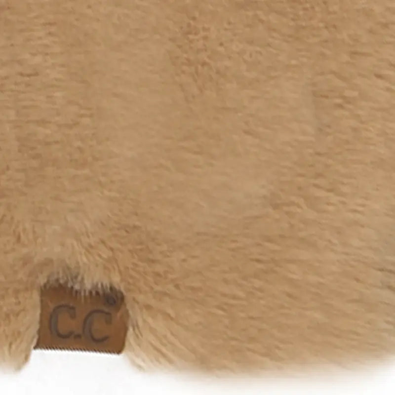 C.C Luxe Faux Fur Wrap Scarf – A Plush and Elegant Women's Accessory, Offering Ultimate Warmth and Sophistication with a Soft Faux Fur Finish Winter Soft Warm Shawl