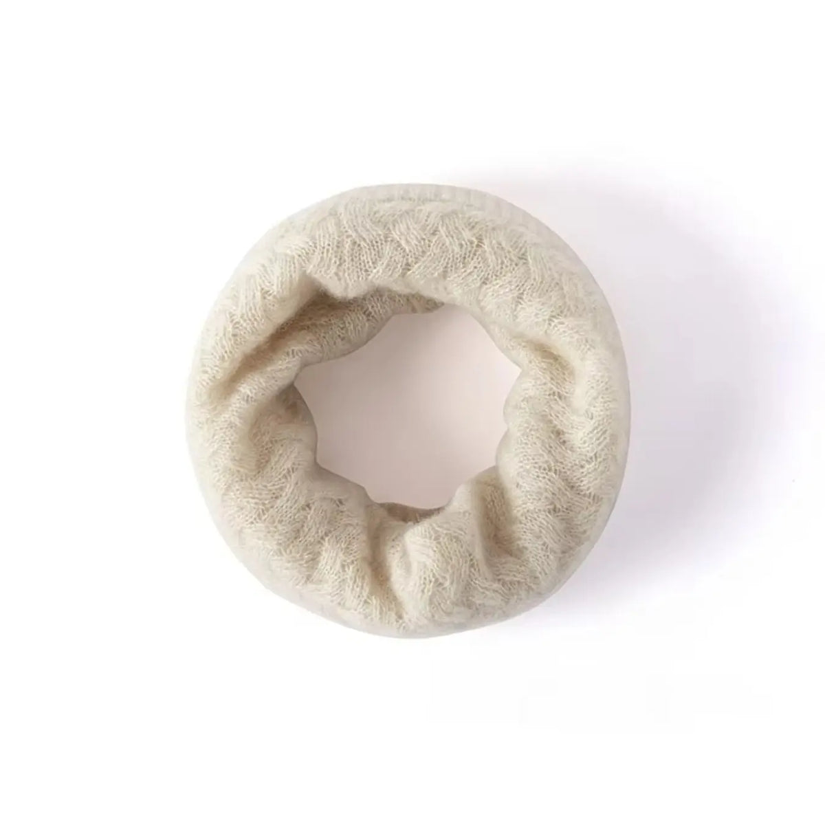 Women's Knitted Neck Warmer, Thick Winter Scarf, Cervical Protection, Fake Collar, Cozy and Warm, Fall & Winter Accessory