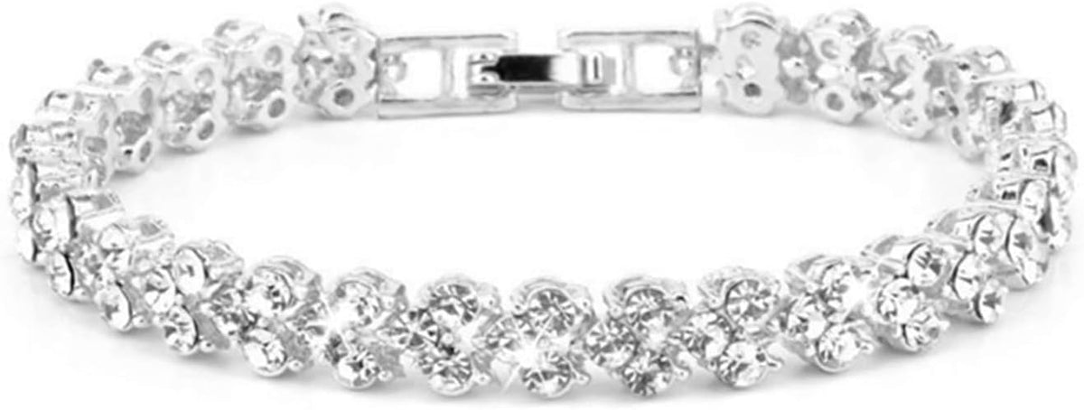 Women Jewelry 925 Silver Sterling Silver Bracelet Fashion Cuff Bangle Chain Bracelets Practical Processed
