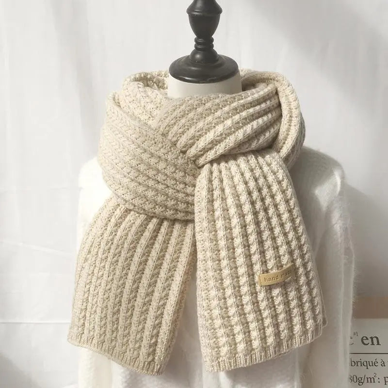 Winter Chunky Knit Scarf for Women Ultra Soft Thick Warm Knitted Scarf Long Knit Scarves for Women's Cold Weather