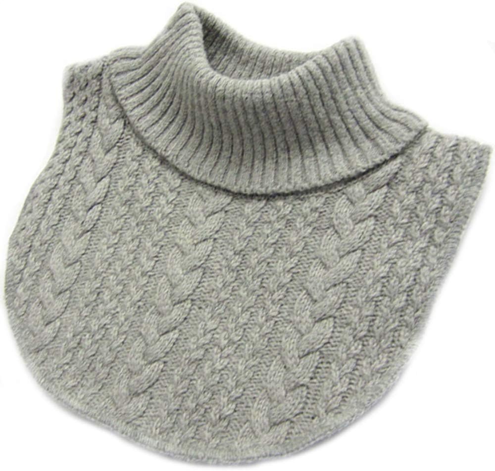 2PCS Winter Children's Neck Gaiter Scarf Collar Baby'sTurtleneck Warmer,kid's Neck Cover Warmer