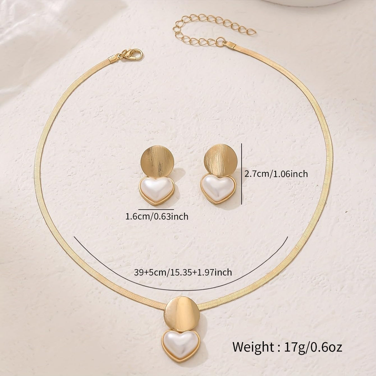 14K Gold Plated Geometric Square Circle Jewelry Set Snake Chain Pendant Necklace Hollow Square Stud Earrings Minimalist Modern Daily Casual Women Accessories