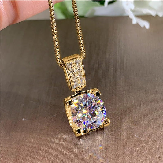 Minimalist Necklace Stylish Modern Elegant Wedding Jewelry for Women