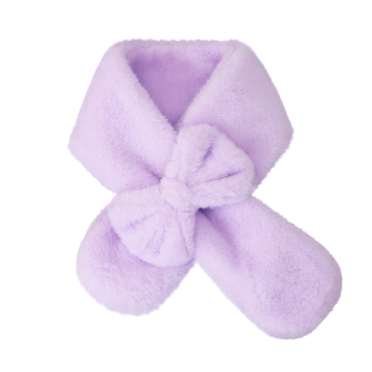 Girls Scarf Fuzzy Fleece Kids Scarves Winter Warm Scarf Toddler Adjustable Soft Neck Warmer