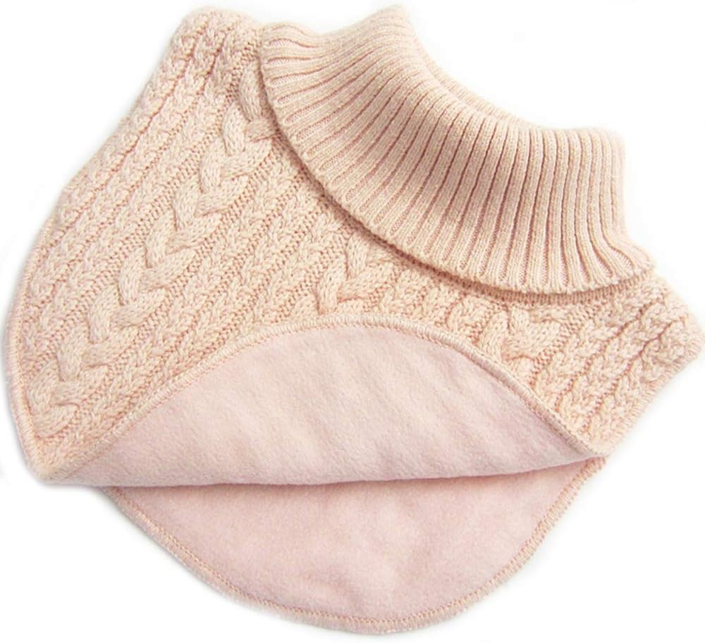 2PCS Winter Children's Neck Gaiter Scarf Collar Baby'sTurtleneck Warmer,kid's Neck Cover Warmer