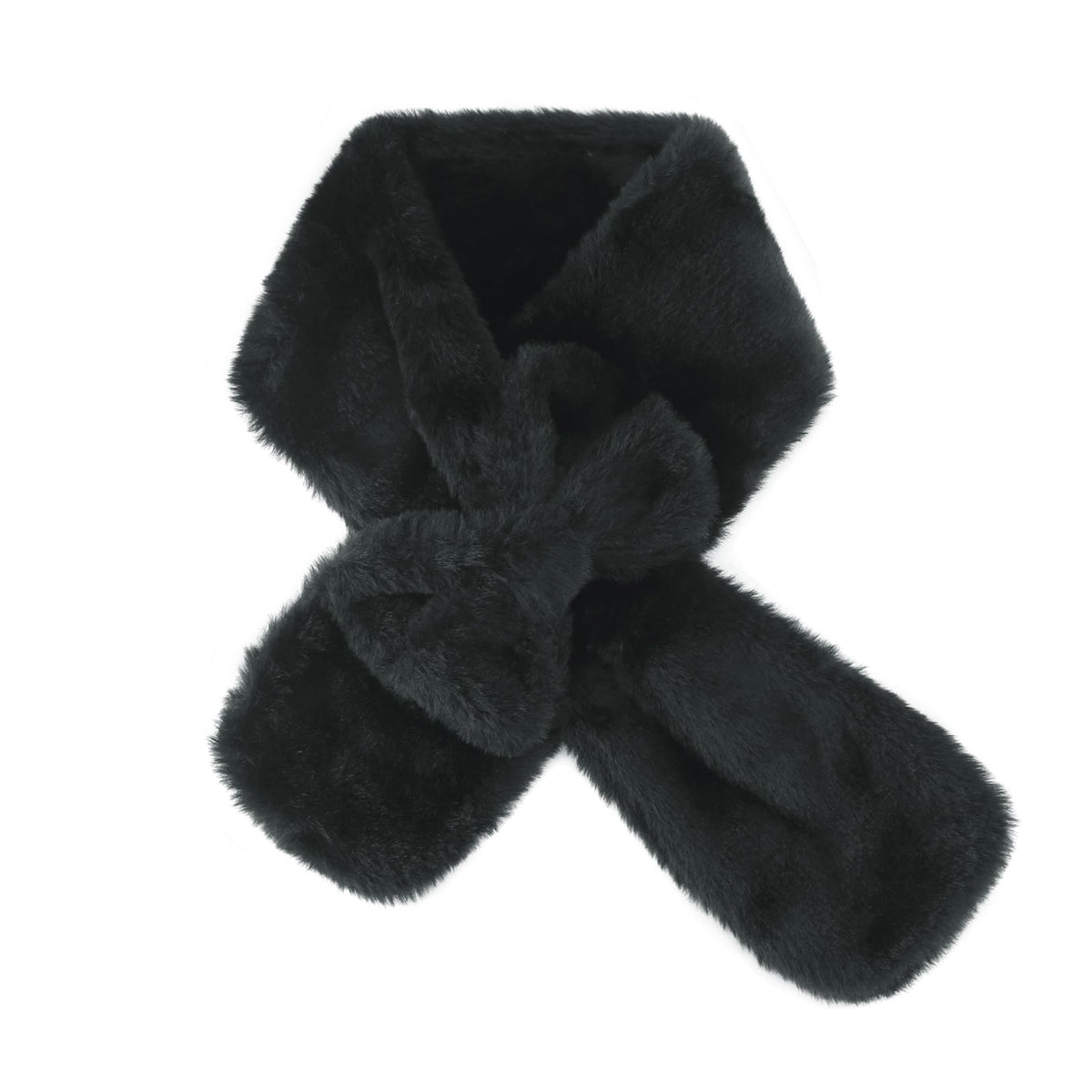 Girls Scarf Fuzzy Fleece Kids Scarves Winter Warm Scarf Toddler Adjustable Soft Neck Warmer