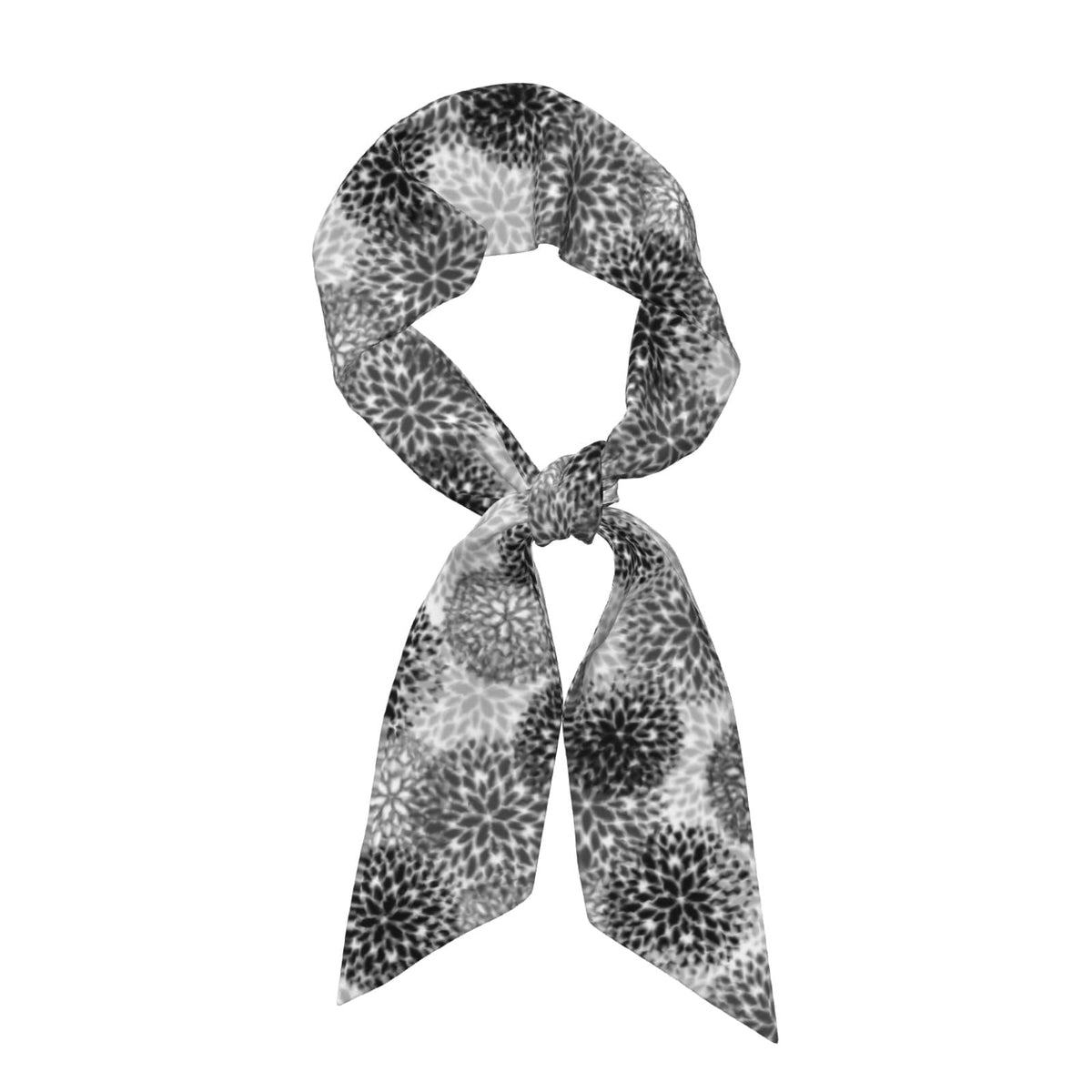 Long Skinny Scarf Silky Satin Hair Scarf Head Neck Scarf Thin Headscarf for Ponytail Headband Purse Bag