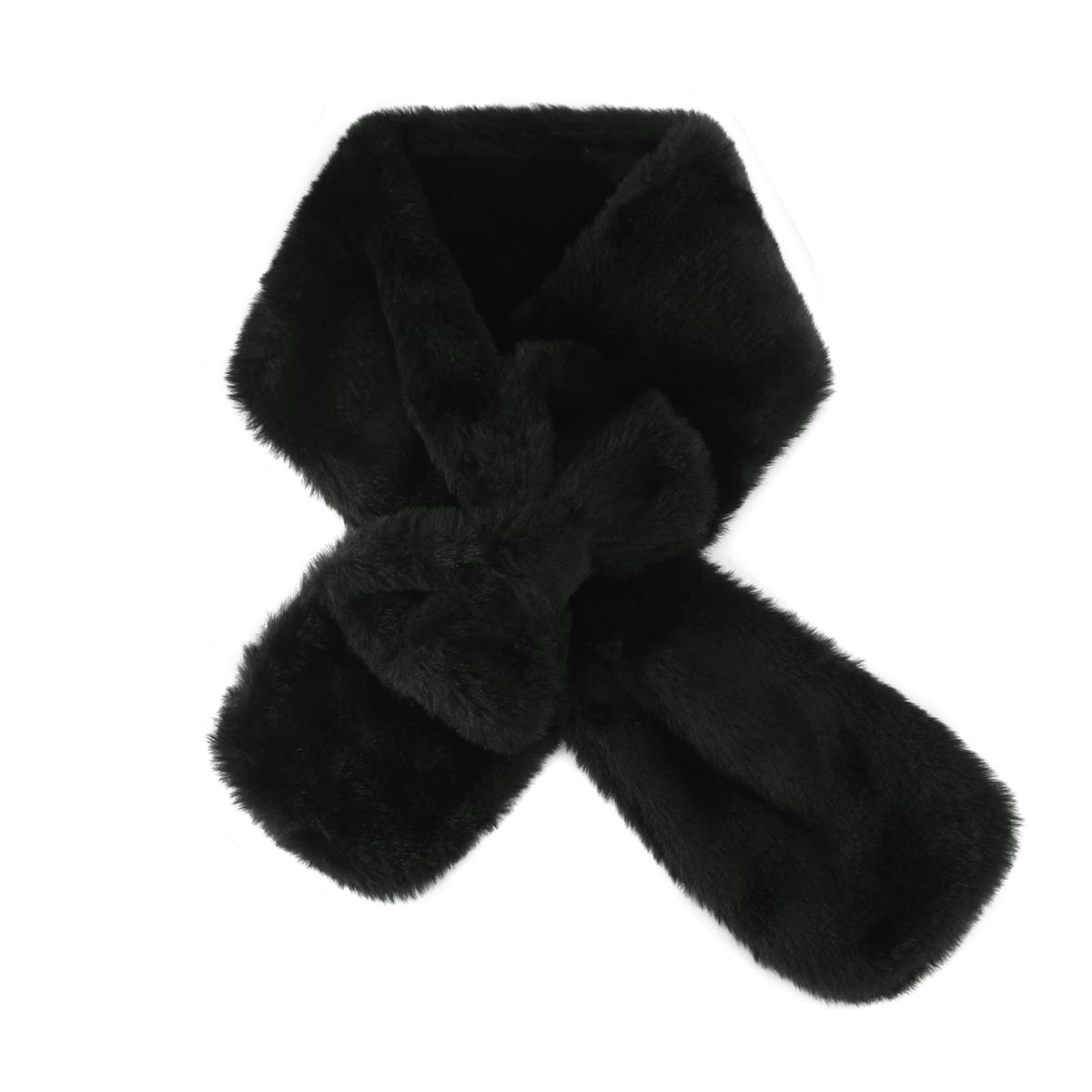 Girls Scarf Fuzzy Fleece Kids Scarves Winter Warm Scarf Toddler Adjustable Soft Neck Warmer