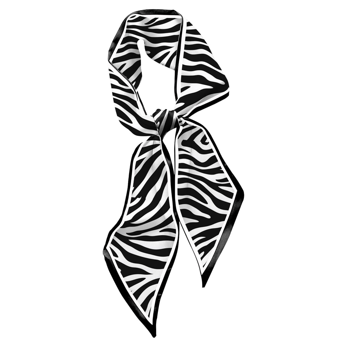 Hair Head Neck Scarf Silk Feeling Long Satin Scarves Aesthetic Cute Decoration for Handbag Women Girls (59 * 6.7'')