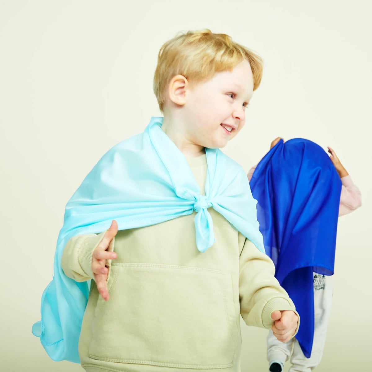 Play Scarves Set of 6 with a Storage Bag for Kids