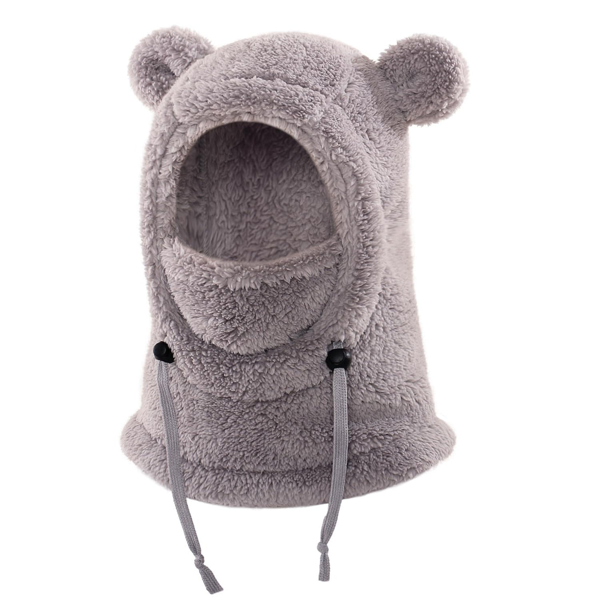 Kids Winter Fleece Hats Children's Balaclava Ski Mask Windproof Warm Adjustable with Fleece Lining Hat for Boys Girls