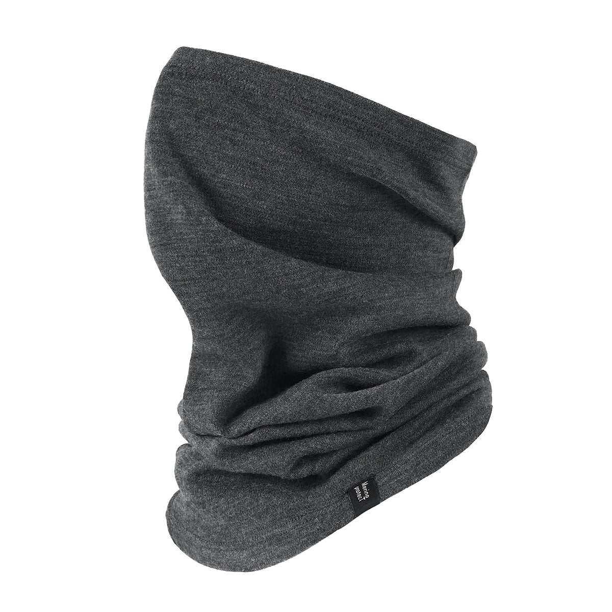 Merino Protect Merino Wool Neck Gaiter Unisex Breathable Face Mask Lightweight Neck Warmer Motorcycle Hiking Hunting