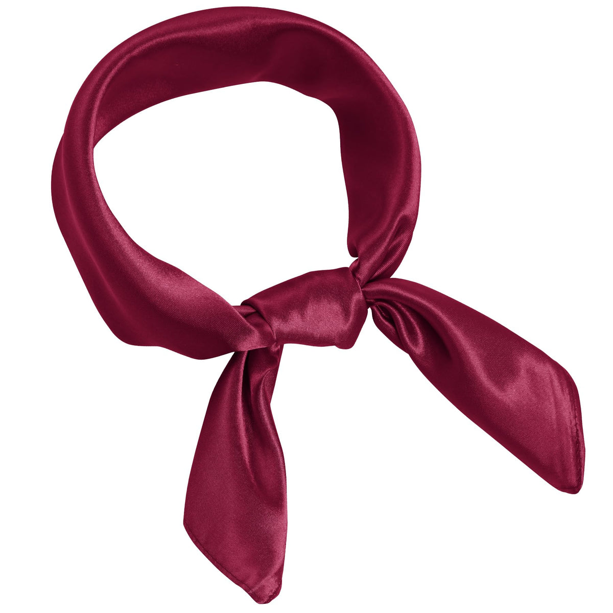 Pistha Chiffon Scarf Square Satin Neck Scarf Handkerchief 23.6 inch
