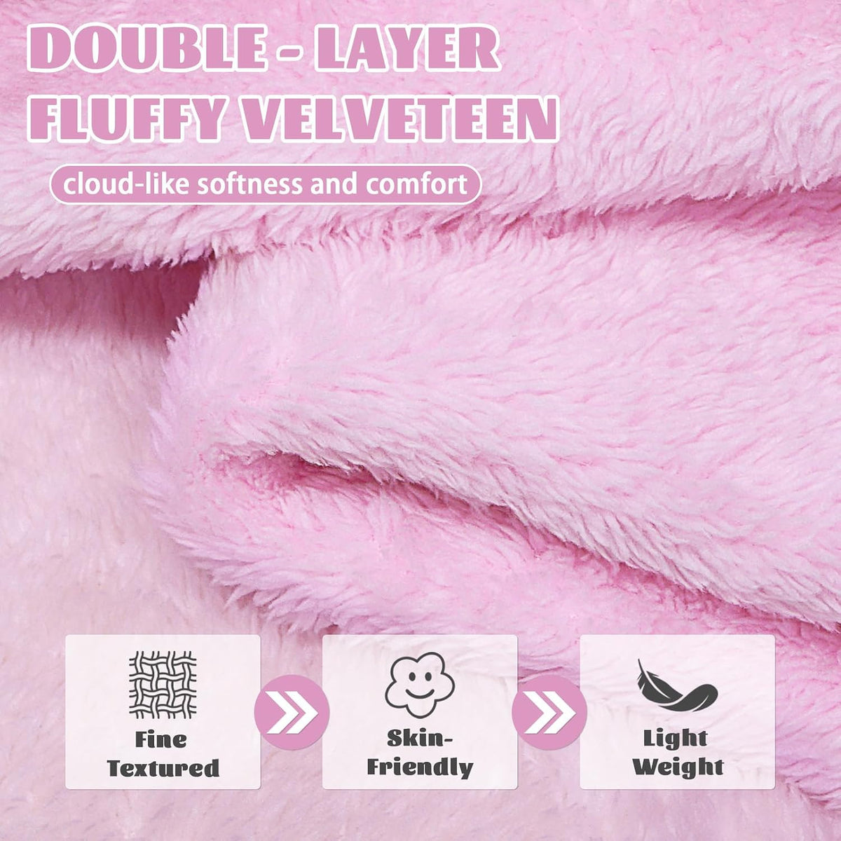 Kids Fleece Neck Warmer Gaiter, Winter Velvet Scarf Face Cover for Boys Girls Double-Layer Ski Mask for Cold Weather