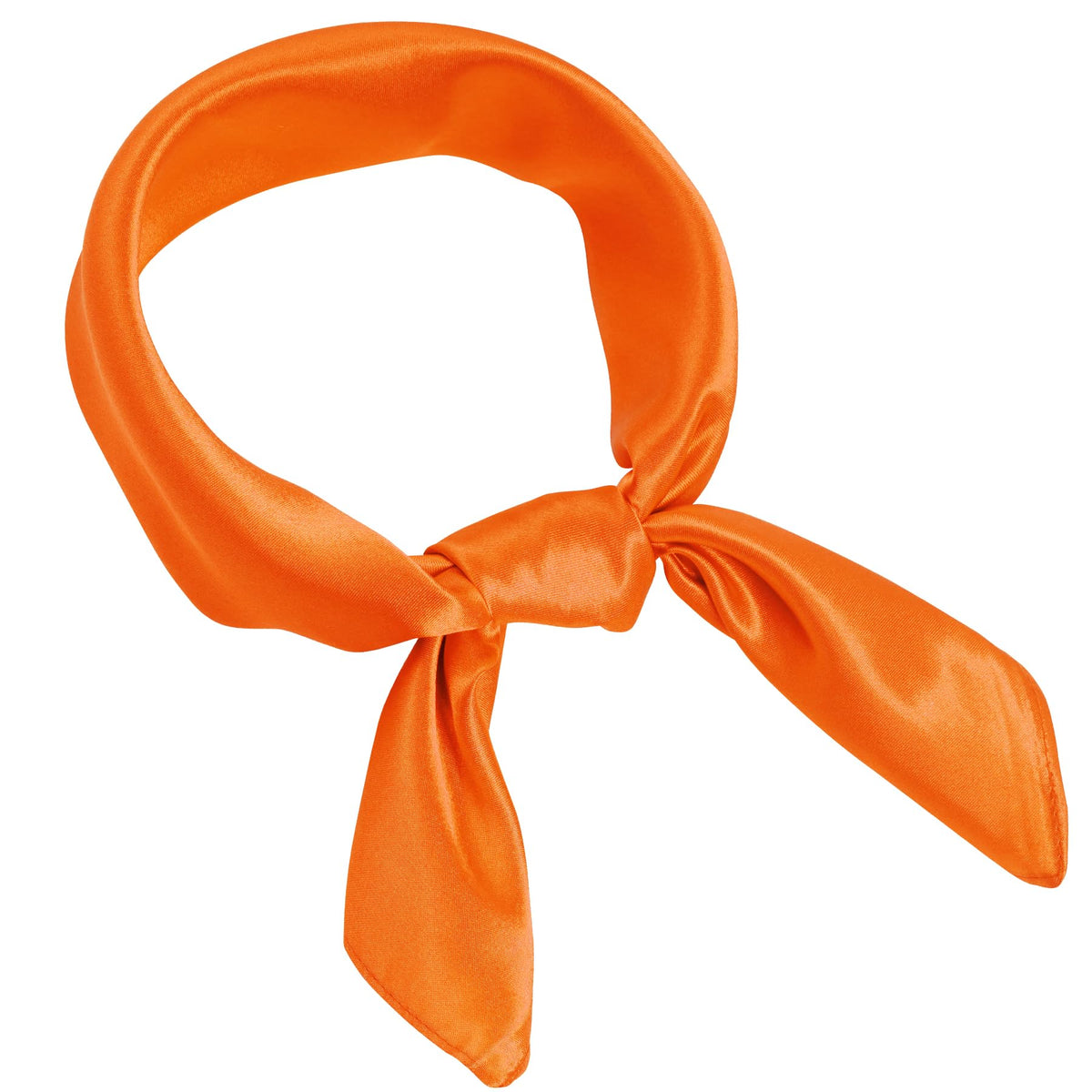 Pistha Chiffon Scarf Square Satin Neck Scarf Handkerchief 23.6 inch