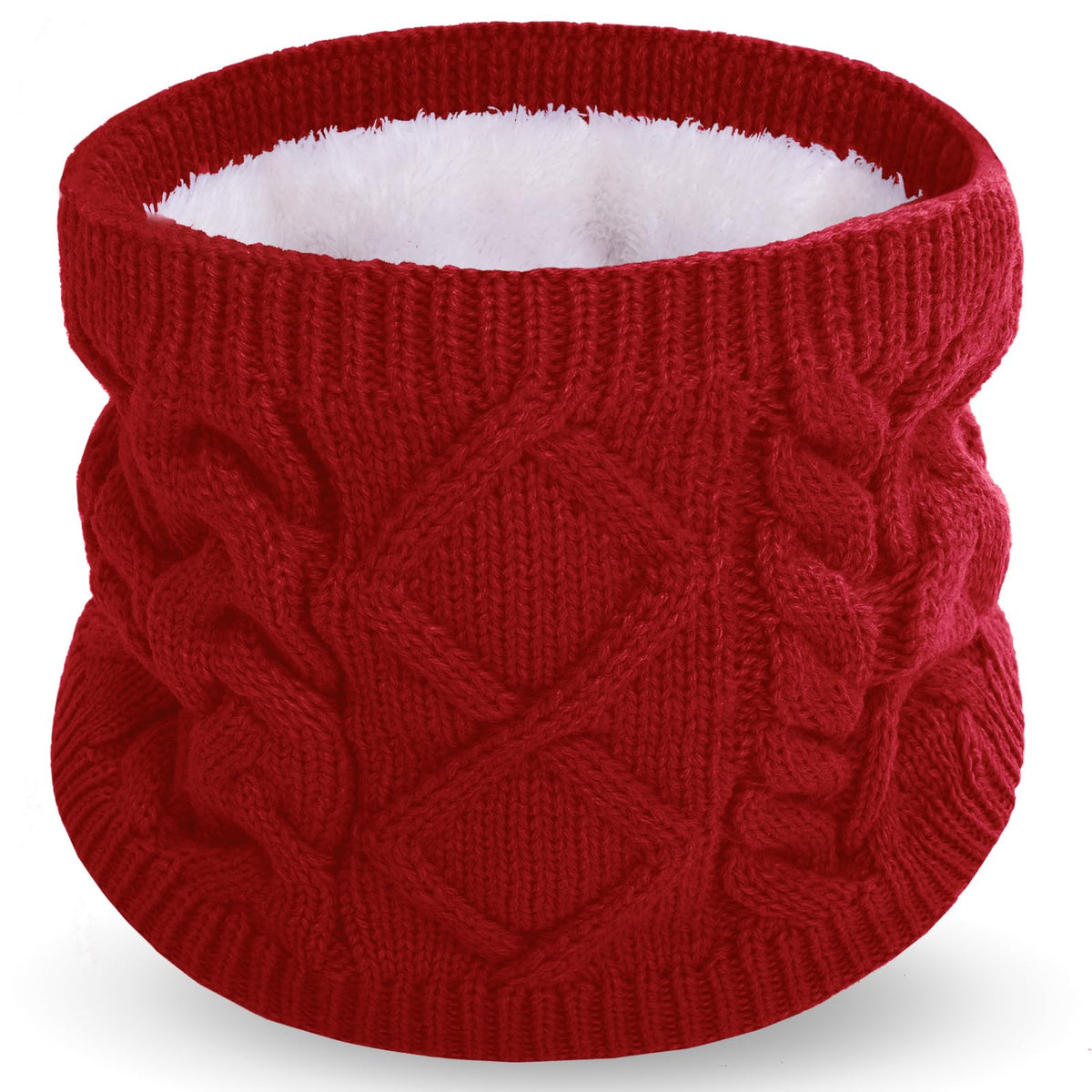 Wandx Kids Neck Warmer Gaiter Winter Infinity Scarf for Boys Girls